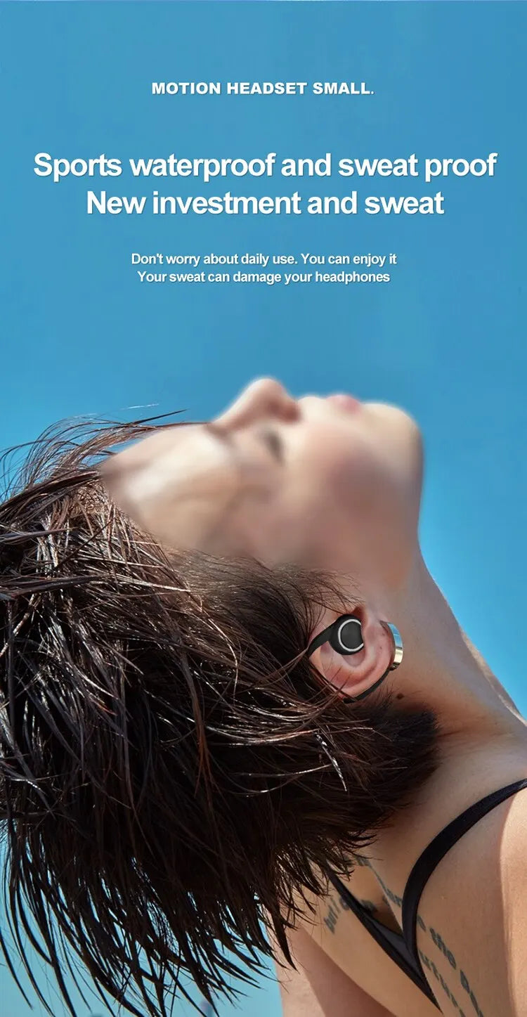 TWS Sport Earbuds — Ear Hook, HIFI & Noise Cancelling