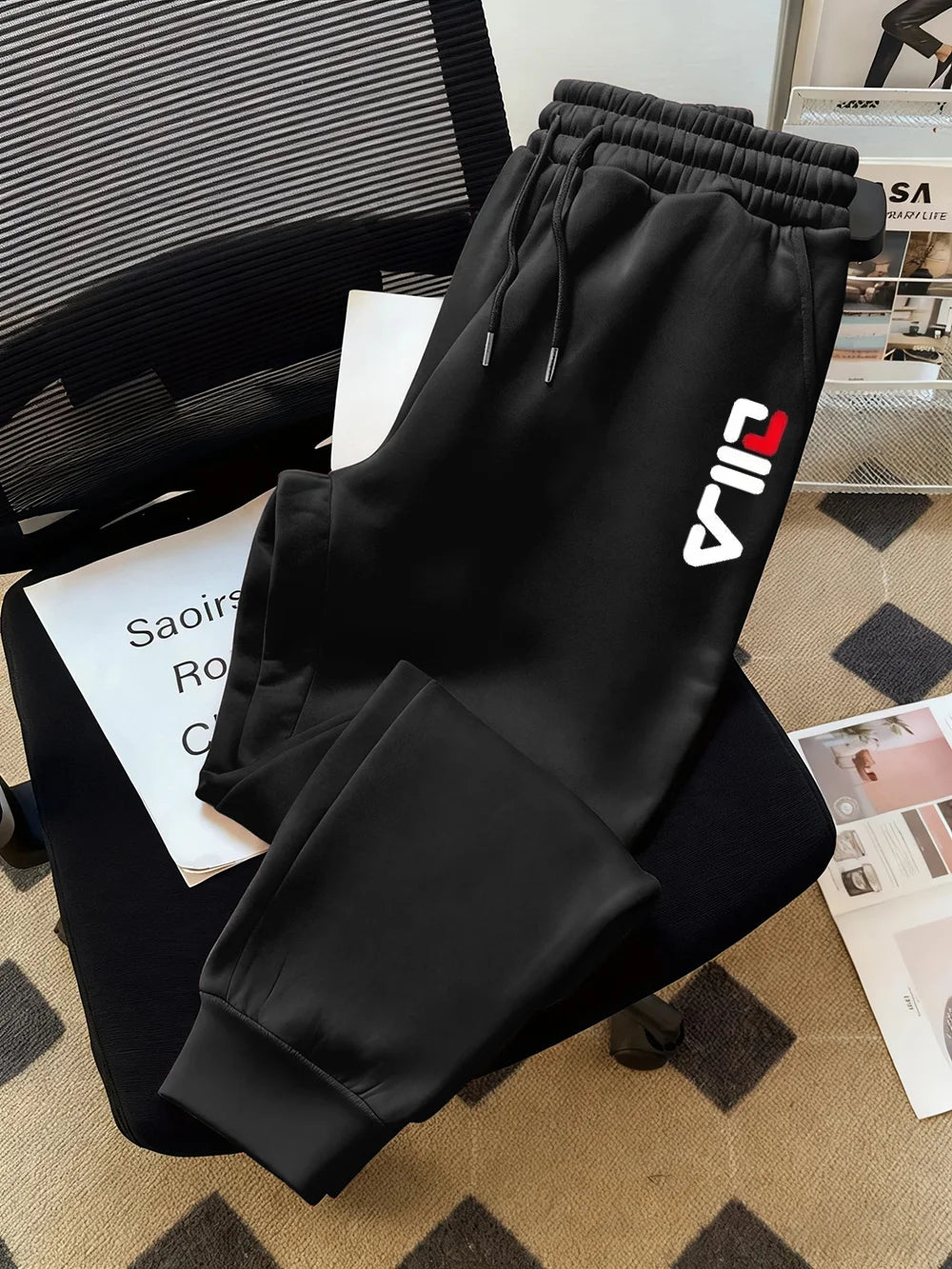 Pantalon de jogging pour homme, coupe ajustée, décontracté, pour la gym et le fitness, pantalon de sport de marque, automne-hiver, vêtements de sport pour homme