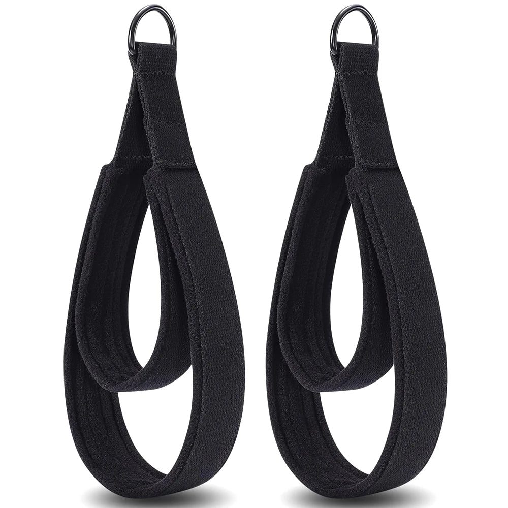 Pilates Double Loop Straps — D-Ring Reformer Straps for Yoga, Fitness & Home Gym | TechNova X
