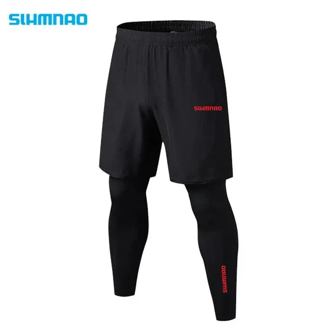 Men's Stretch Cycling Pants — Quick-Dry Running & Outdoor Tights | TechNova X