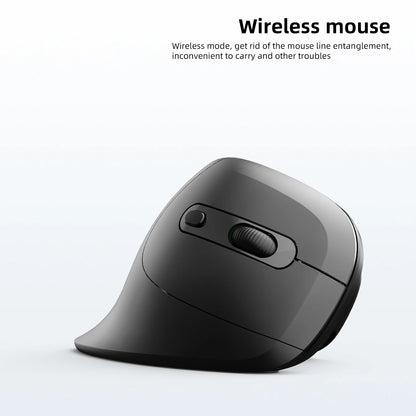 Souris Verticale Sans Fil T27 — Ergonomique, Silencieuse, 3200 DPI | TechNova X