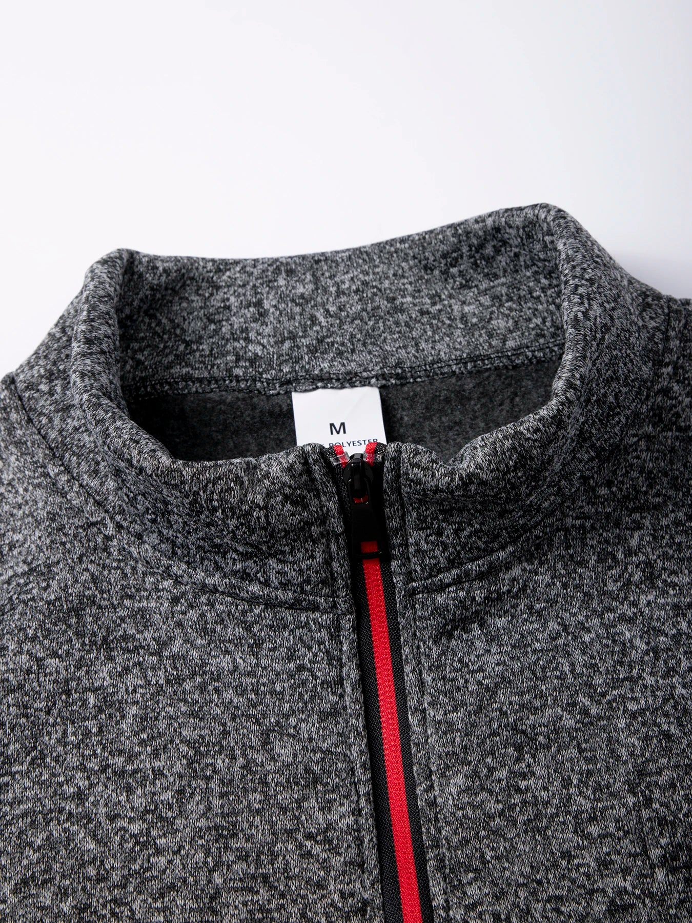 Pull Col Roulé Homme — Demi-Fermeture Éclair | Polyester Tricoté | Couleur Unie | Printemps Automne | 6 Coloris | M à 4XL