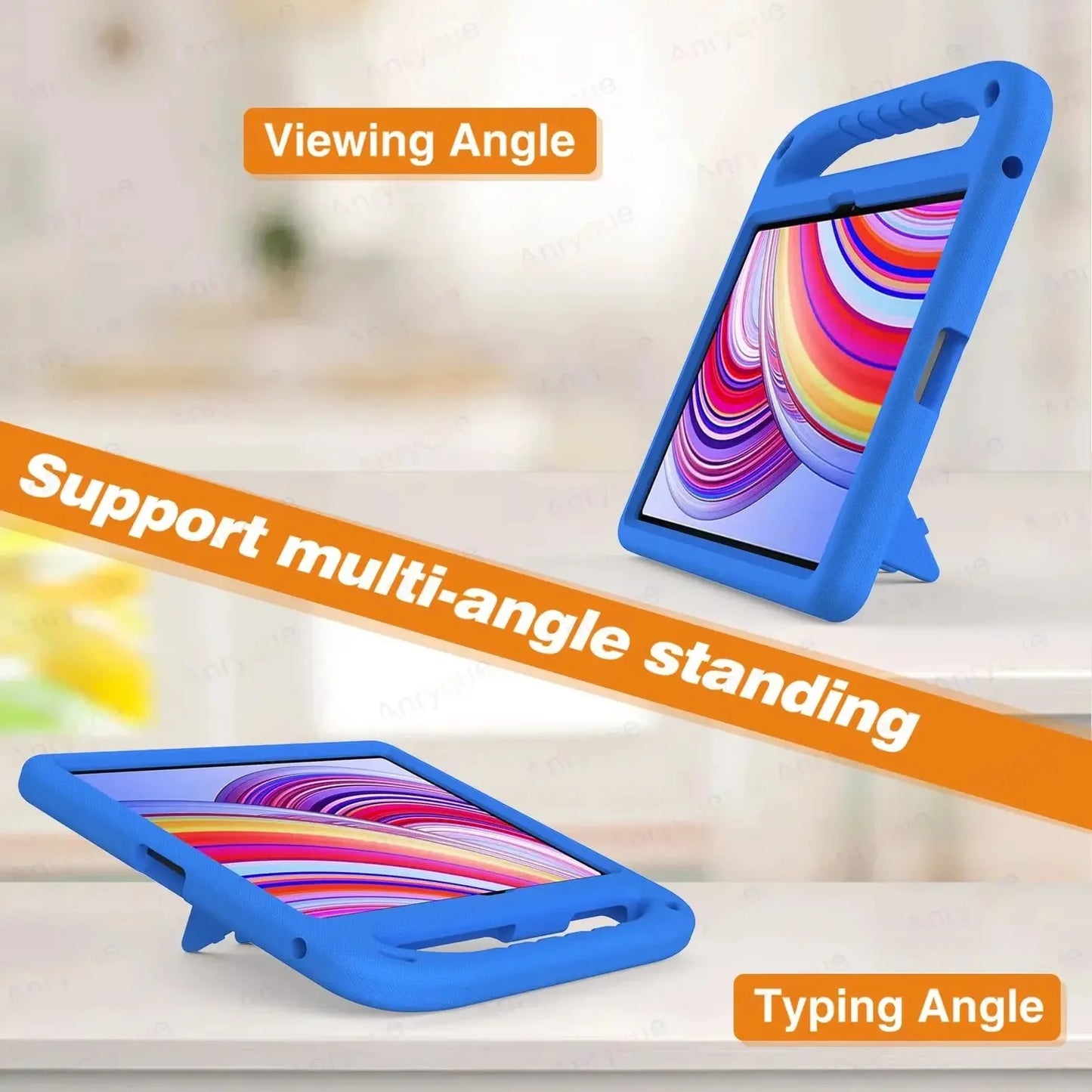 Étui pour tablette EVA pour enfants, pour Honor Pad 9 X8 X9A X8a X9 Pro 11 ''12.1" 2024 2025, support résistant aux chocs, non toxique, housse de poignée complète