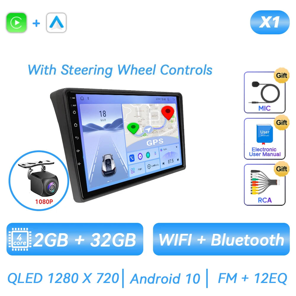 Autoradio Android avec Écran Tactile, Navigation GPS, Carplay, Lecteur de Limitation, pour Voiture Fiat Ducato, KIT Boxer, Crystal en Jumper 2 (2006 2007 2008 2009 2010 2011 2012 2013 2014 2015 2016 2017 2018 2021)