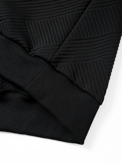 Sweat-shirt Col Rond Homme — Polyester & Élasthanne | Sans Capuche | Couleur Unie | Casual | 4 Coloris | S à 3XL