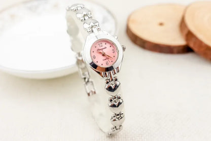 Montre Femme Quartz Rétro Chiffres Romains MOONBIFFY — Bracelet Acier Inox, Style Vintage Luxe, 11 Coloris