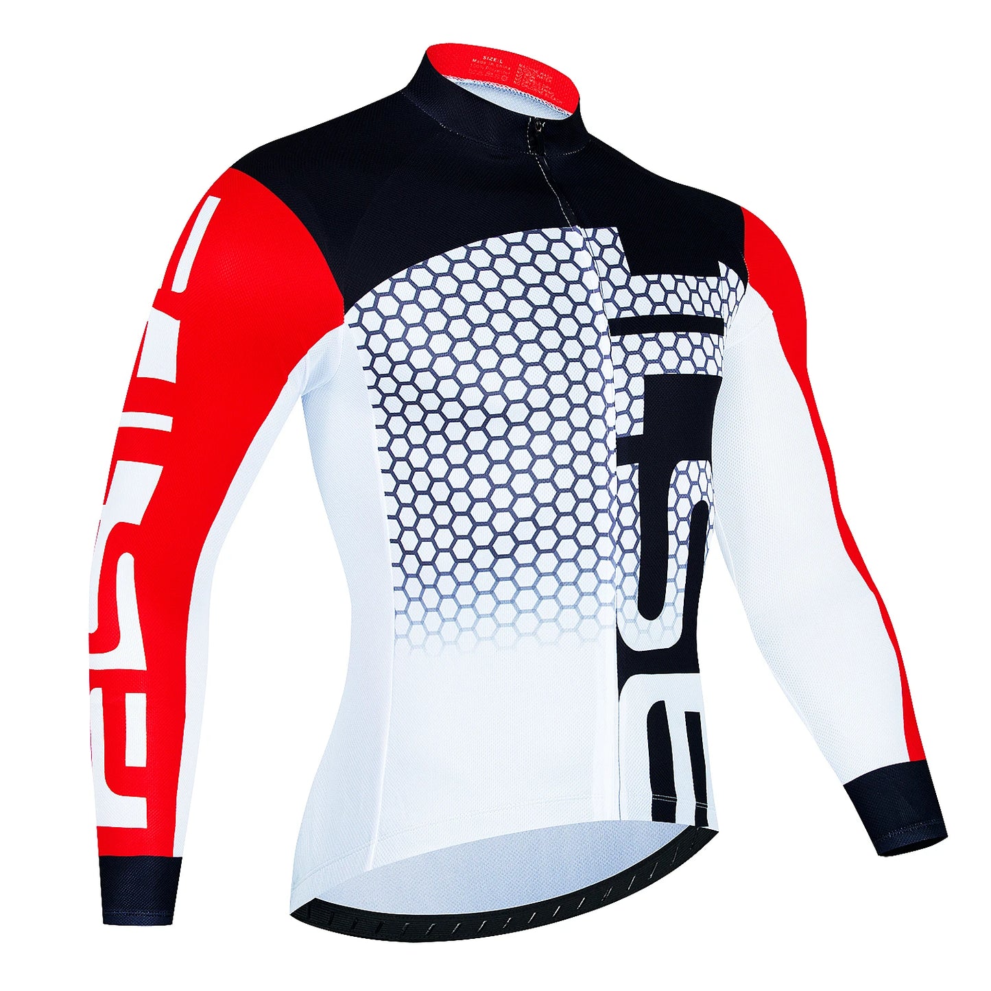 Men's Long Sleeve Cycling Jersey — Breathable Road & MTB Shirt | TechNova X