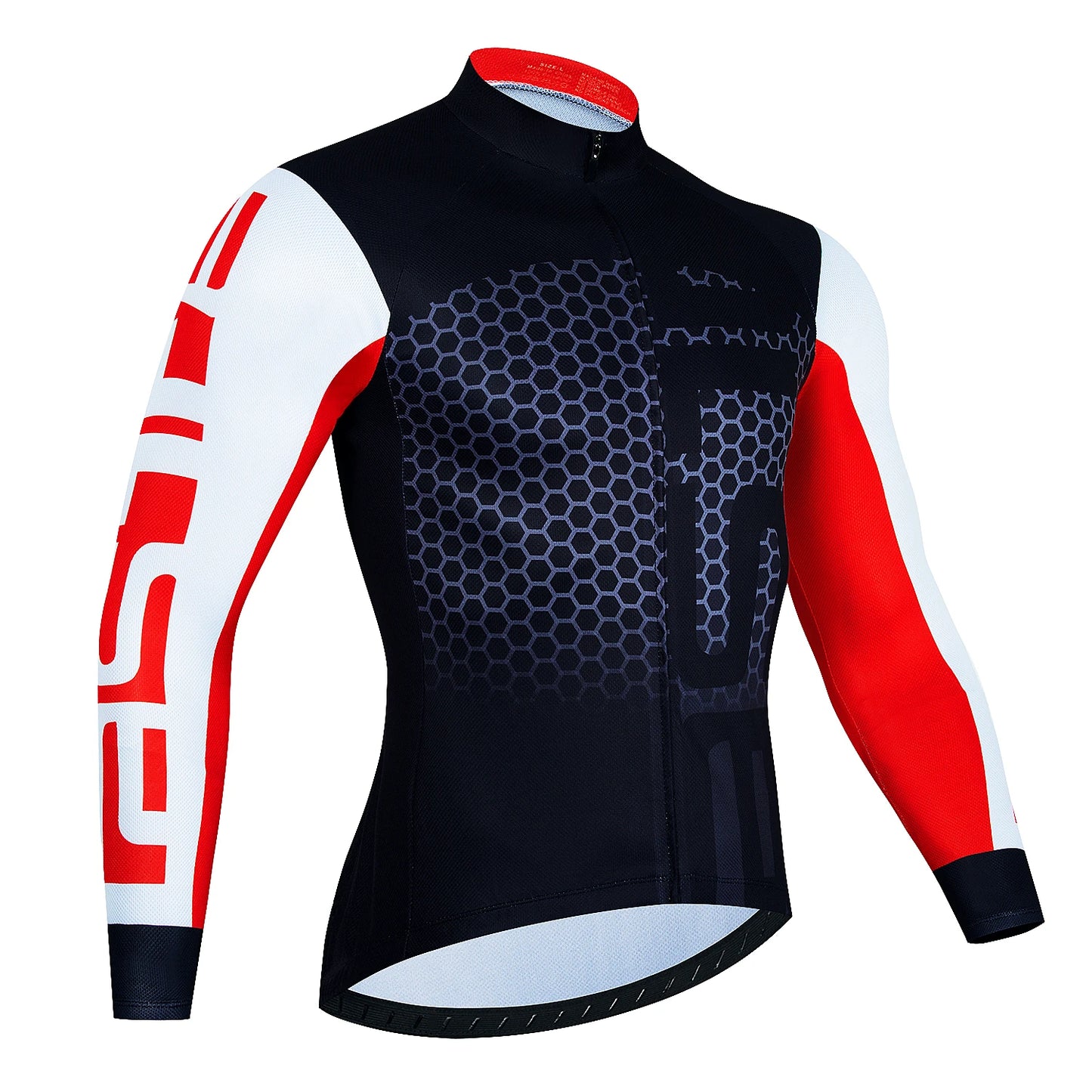 Men's Long Sleeve Cycling Jersey — Breathable Road & MTB Shirt | TechNova X