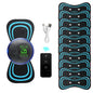 Mini masseur de cou électrique Portable EMS, civière de cou pour soulager la douleur musculaire cervicale et Patch de Massage de Relaxation des épaules