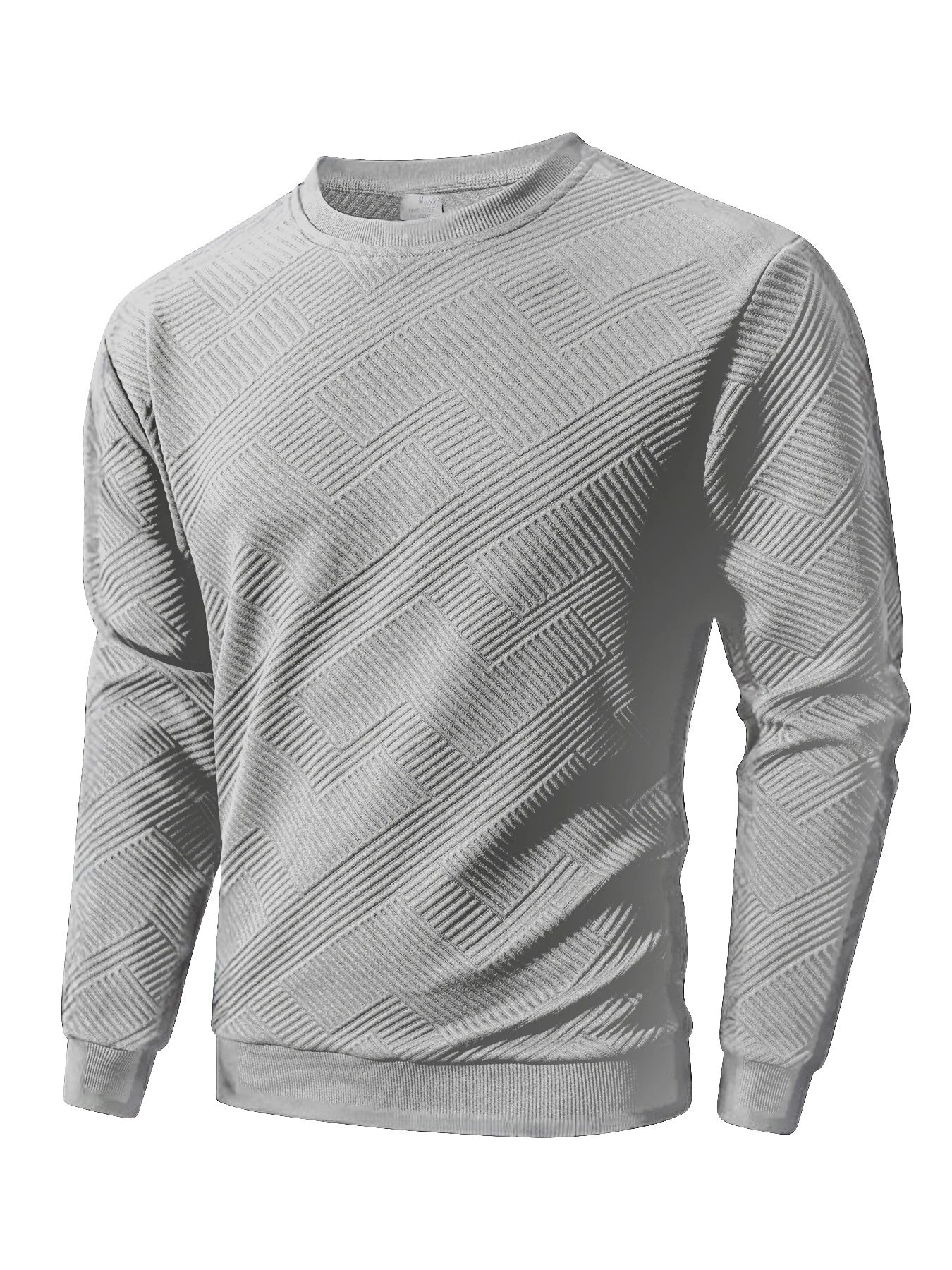 Sweat-shirt Col Rond Homme — Polyester & Élasthanne | Sans Capuche | Couleur Unie | Casual | 4 Coloris | S à 3XL