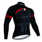 Men's Long Sleeve Cycling Jersey — Breathable Road & MTB Shirt | TechNova X