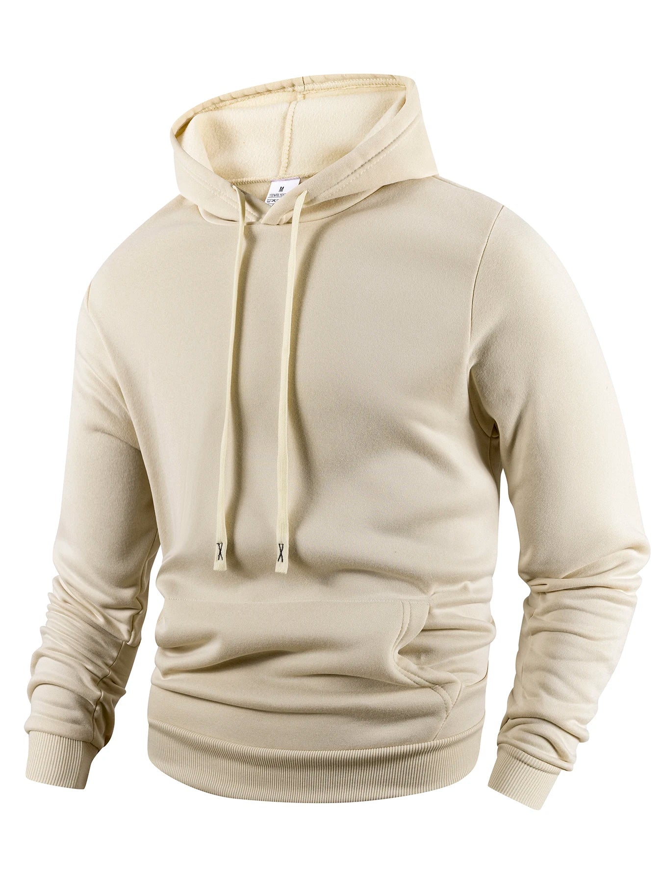 Sweat à capuche à manches longues PVD pour hommes et femmes, pull polyvalent, streetwear décontracté, monochrome, automne, printemps