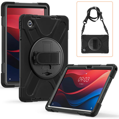 Pour Lenovo Xiaoxin Pad 2024 Tab M11 TB-330FU TB-331FC 11 pouces étui robuste housse hybride avec bandoulière antichoc Capa