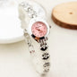 Montre Femme Quartz Rétro Chiffres Romains MOONBIFFY — Bracelet Acier Inox, Style Vintage Luxe, 11 Coloris