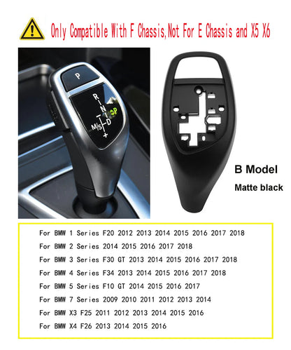 Couvercle de Levier de Changement de Vitesse de Voiture, pour BMW Série 1 2 3 5 7 F10 F11 F01, Châssis M3 M5 F30 F25 F