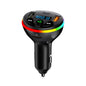 PD 18W transmetteur FM sans fil Bluetooth 5.0 Kit mains libres pour voiture double USB chargeur rapide modulateur Radio lecteur MP3 Support carte TF
