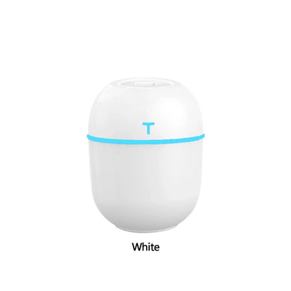Mini Humidificateur Ultrasonique 220ml — Veilleuse LED, 2 Modes de Brume & Arrêt Auto 3,5h