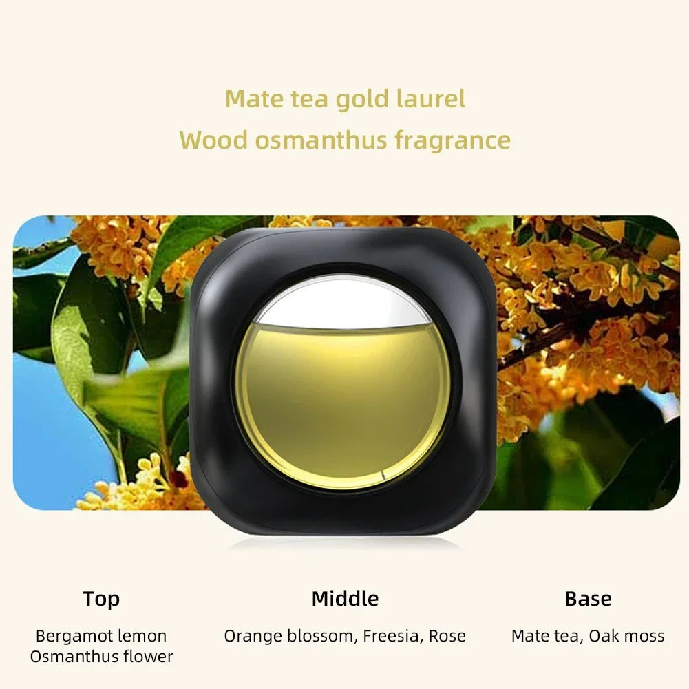 Clip Parfum Voiture Aromathérapie — Extraits Naturels, Anti-Odeurs & 5 Couleurs