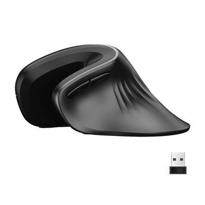 Souris Verticale Sans Fil T27 — Ergonomique, Silencieuse, 3200 DPI | TechNova X