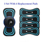 Mini masseur de cou électrique Portable EMS, civière de cou pour soulager la douleur musculaire cervicale et Patch de Massage de Relaxation des épaules