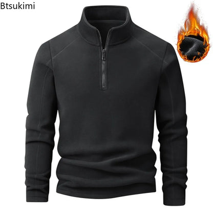 Sweat-shirt surdimensionné pour hommes, automne hiver, polaire épaisse, manches longues, à capuche, mode col montant, pull chaud, 9XL