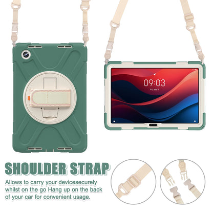 Pour Lenovo Xiaoxin Pad 2024 Tab M11 TB-330FU TB-331FC 11 pouces étui robuste housse hybride avec bandoulière antichoc Capa