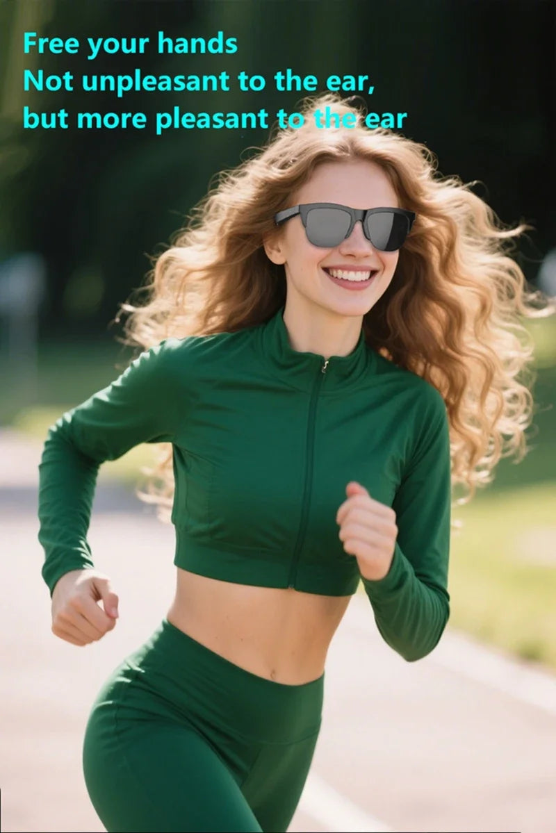 Lenovo Bluetooth Glasses — HIFI Sound, UV Protection & Hands-Free Calling