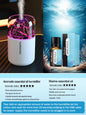 Diffuseur Aromathérapie USB Volcanique — Humidificateur & Veilleuse Colorée