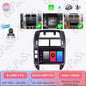 Autoradio Android 16 pour Volkswagen VW Polo MK4 6Q 9N 9N3 2004-2009 Lecteur multimédia Stéréo auto WiFi Navigation autoradio 4G