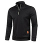 Pull Col Roulé Homme — Demi-Fermeture Éclair | Polyester Tricoté | Couleur Unie | Printemps Automne | 6 Coloris | M à 4XL