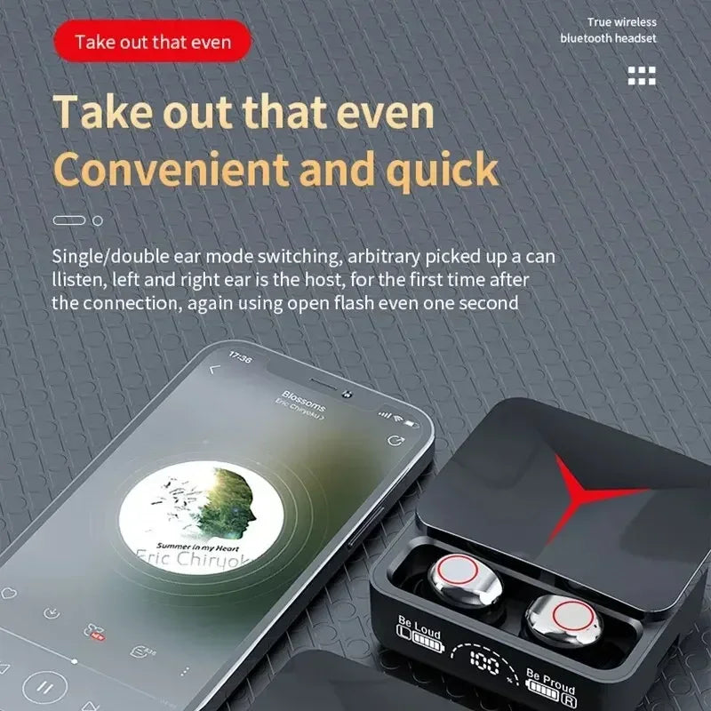 VIKEFON M90 TWS — Écouteurs Bluetooth 5.3 ANC | TechNova X