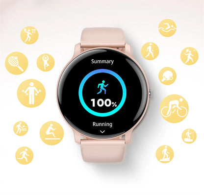 Smartwatch LIGE 2025 — Bluetooth 5.3, Écran 1,39", Santé 24h, IP68