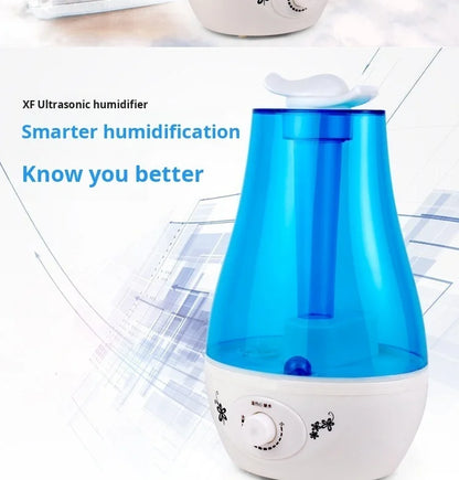 Humidificateur Ultrasonique 4L — Double Pulvérisation, Arrêt Auto & Contrôle Tactile