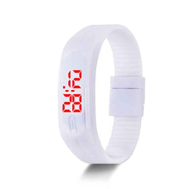 Montre Digitale LED MOONBIFFY DW4805 — Écran Tactile, Bracelet Silicone, Style Sport Unisexe