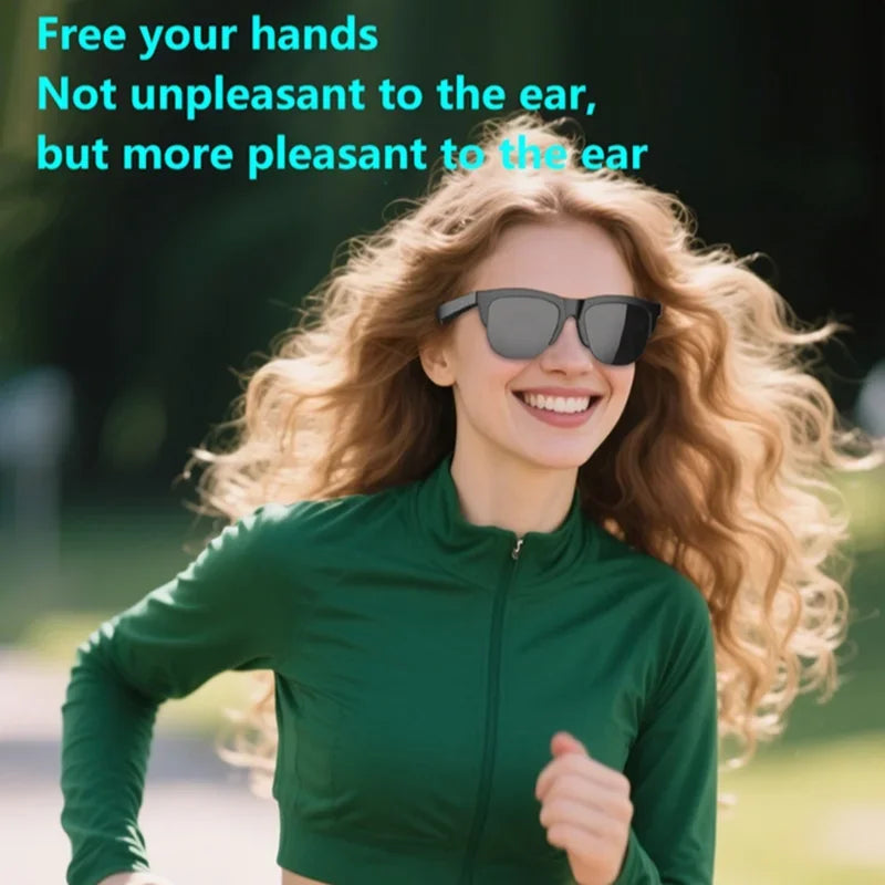 Lenovo Bluetooth Glasses — HIFI Sound, UV Protection & Hands-Free Calling