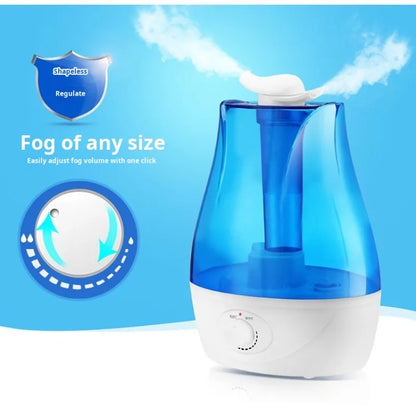 Humidificateur Ultrasonique 4L — Double Pulvérisation, Arrêt Auto & Contrôle Tactile