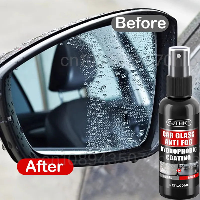 Spray d'eau Anti-pluie pour verre de voiture, revêtement Nano, Agent hydrophobe étanche, Film d'huile pour enlever l'agent de Film de verre automobile