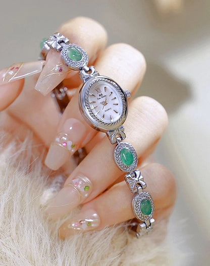 Montre Femme Quartz BS Bee Sister BS-FA1859 — Cadran Ovale 18×22mm, Bracelet Alliage, 3 ATM, 3 Coloris