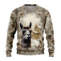 Sweat-shirt Unisexe Imprimé 3D — Style Harajuku & Y2K | Animaux de Ferme | Col Rond | Adulte & Enfant | 11 Coloris