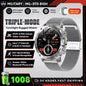 Montre Connectée Sport Militaire AK87 — AMOLED 1,7", GPS, NFC, Étanche IP68, Batterie 1000 mAh, 100 Jours | TechNova X