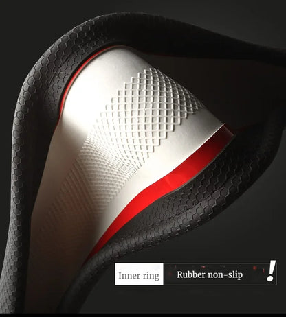 Housse de volant de voiture en nid d'abeille tridimensionnel, housse en cuir Durable avec doublure antidérapante universelle 14.5-15 pouces