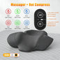 Oreiller masseur de cou électrique civière cervicale chauffage Vibration Massage dos Traction orthopédique oreillers de couchage soutien