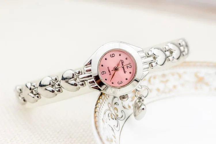 Montre Femme Quartz Rétro Chiffres Romains MOONBIFFY — Bracelet Acier Inox, Style Vintage Luxe, 11 Coloris