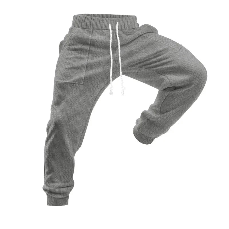 Pantalon de Jogging Homme Couleur Unie — Style Américain | Coupe Ample | Cordon de Serrage | Poches | 5 Coloris | S–XXXL