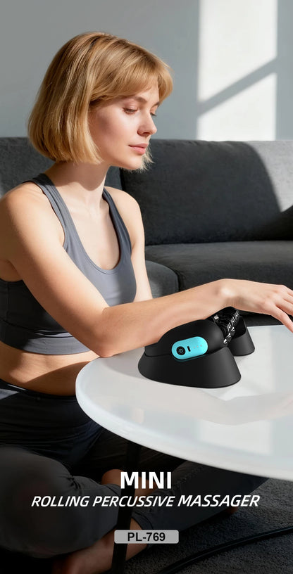 Electric Deep Tissue Massage Roller, Body Relaxation, Back Foot Leg Relief, Fascia Massage Roller