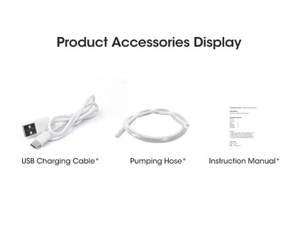 Pompe à Eau Électrique Pliable Rechargeable USB — 1200mAh, Matériau Alimentaire & 1 Semaine d'Autonomie