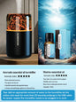 Diffuseur Aromathérapie USB Volcanique — Humidificateur & Veilleuse Colorée