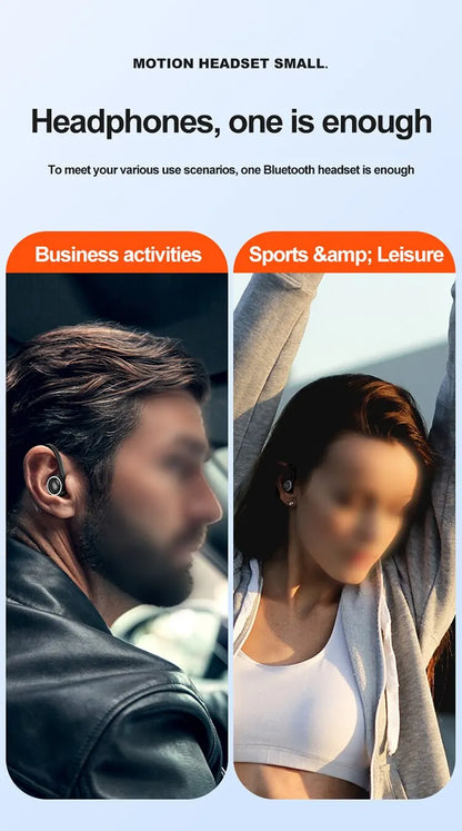 TWS Sport Earbuds — Ear Hook, HIFI & Noise Cancelling