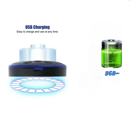 EMS Muscle Stimulator, Abdominal and Arm Trainer, Portable Massager for Home, Body Shaping and Toning Device for Men