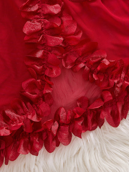 Robe Lingerie Sexy Dentelle — Chemise de Nuit Mini avec G-String
